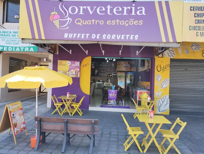 SORVETERIA QUATRO ESTAÇÕES 