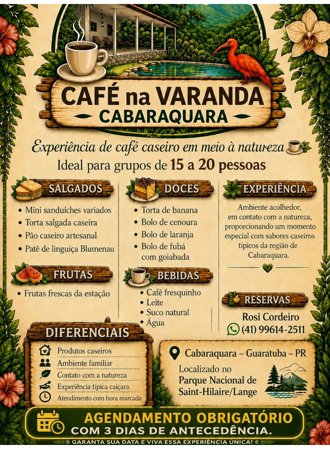 Café na Varanda Cabaraquara